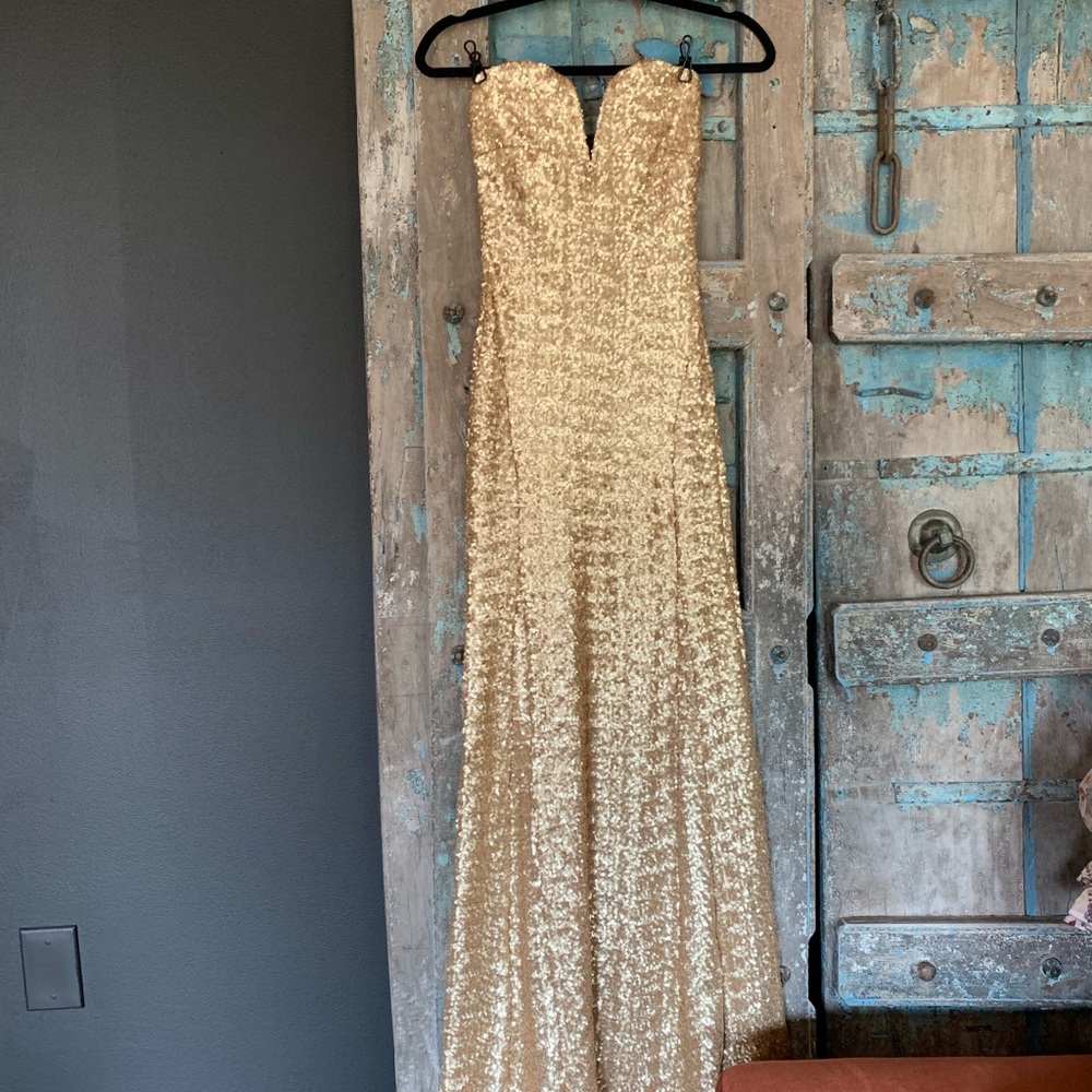 Sequin gown